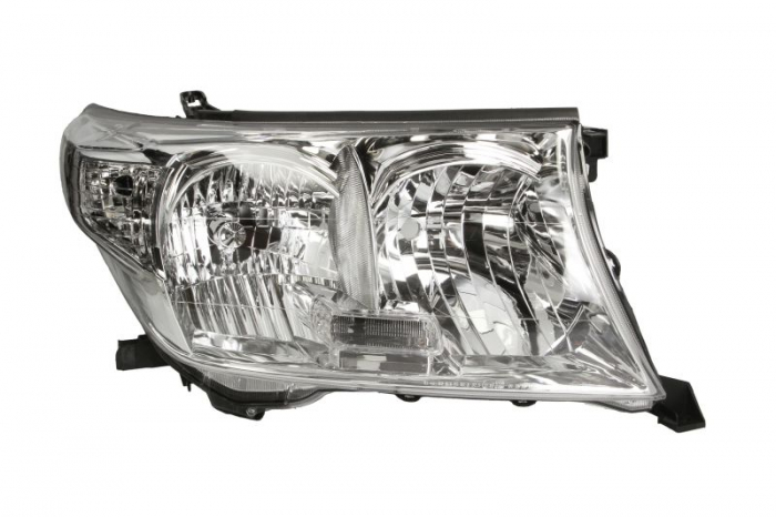 Far fata Dreapta (H11 HB3, manual, fara motoras, culoare semnalizator: transparent) potrivit TOYOTA LAND CRUISER 200