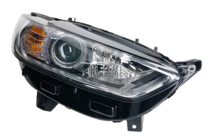 Far fata Dreapta (H15, electric, cu motor) potrivit FORD MONDEO V