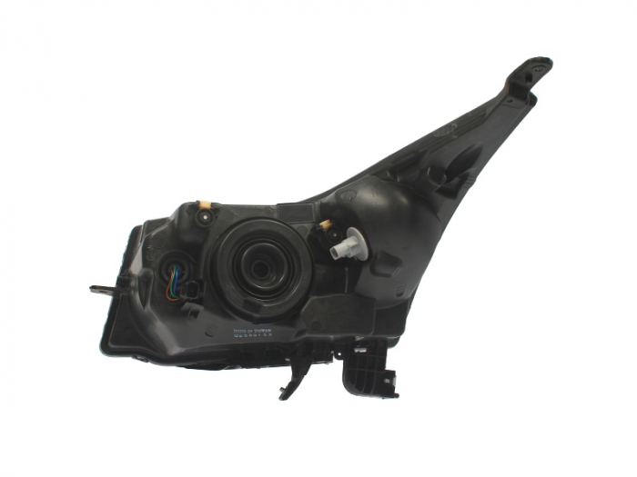 Far fata dreapta (H4, electric, cu motor, culoare interior: cromat, culoare semnalizator: galben) potrivit CHEVROLET CRUZE [2]