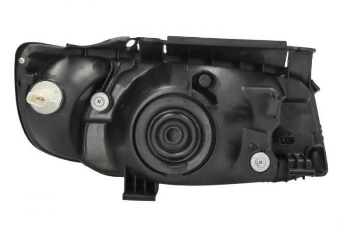 Far fata Dreapta potrivit HYUNDAI MATRIX (H4, electric, fara motoras, culoare insert: cromat, culoare semnalizator: transparent) [2]