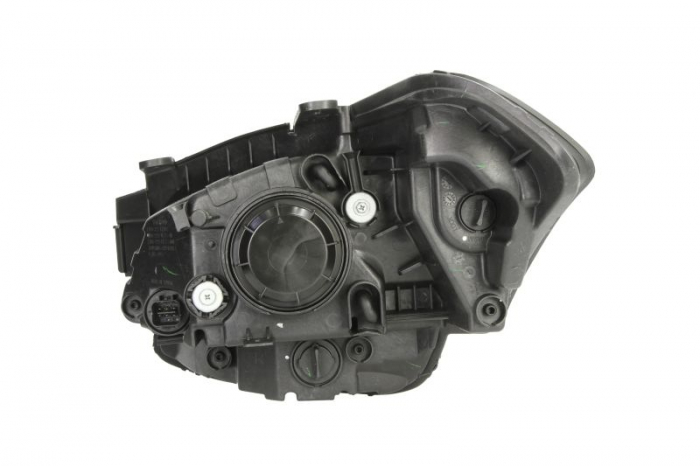 Far fata dreapta (H4, electric, fara motoras, culoare interior: cromat, culoare semnalizator: transparent) potrivit KIA SOUL I [2]