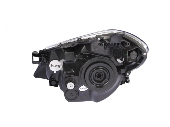 Far fata dreapta potrivit TOYOTA YARIS, YARIS/HATCHBACK (H4, electric, fara motoras, culoare interior: cromat, culoare semnalizator: transparent) [2]