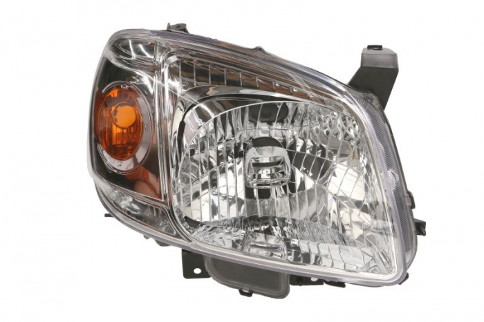 Far fata Dreapta (H4, electric, fara motoras, culoare semnalizator: galben) potrivit MAZDA BT-50