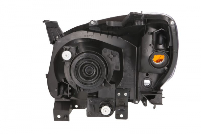 Far fata Dreapta (H4, electric, fara motoras, culoare semnalizator: galben) potrivit MAZDA BT-50 [2]