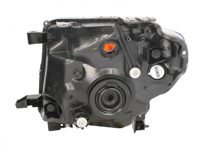 Far fata Dreapta (H4, fara motoras, culoare insert: cromat, culoare semnalizator: galben) potrivit FORD RANGER [2]