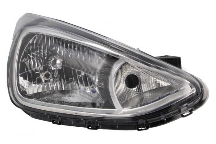 Far fata Dreapta (H4 H7 PY21W W5W, electric, fara motoras, culoare insert: negru) potrivit HYUNDAI I10 II