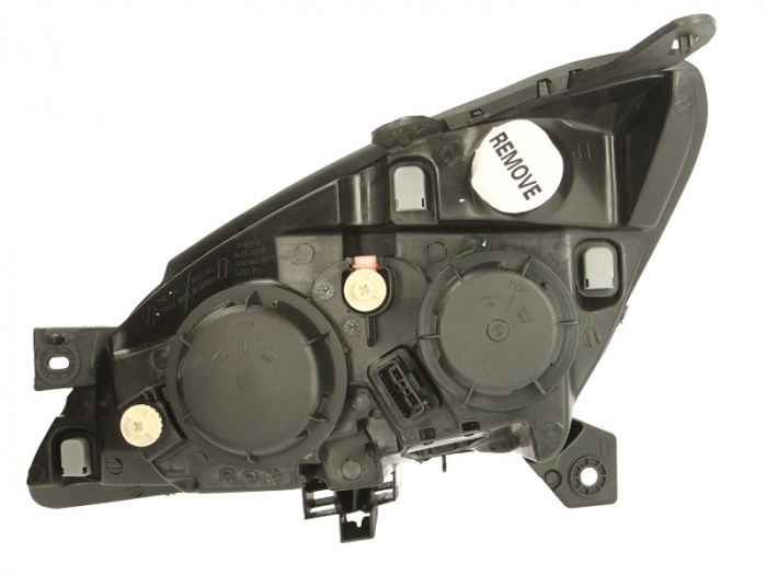 Far fata dreapta (H4/H7/PY21W/W5W, electric, mecanic, fara motoras, culoare interior: cromat, culoare semnalizator: transparent) potrivit CITROEN C5 I, C5/KOMBI [2]