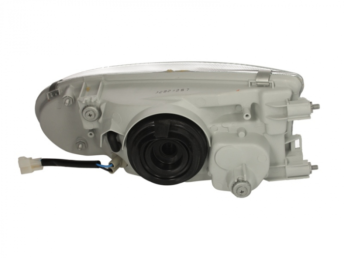 Far fata dreapta (H4, manual, mecanic, fara motoras, culoare interior: cromat) potrivit MITSUBISHI COLT IV [2]