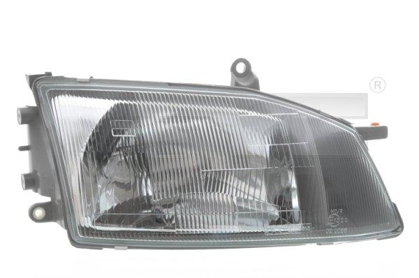 Far fata Dreapta (H4, mecanic, culoare insert: argintiu) potrivit TOYOTA HIACE IV