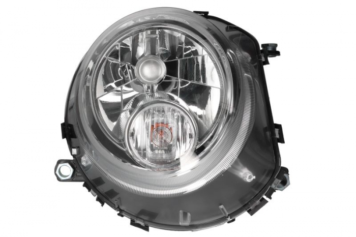 Far fata Dreapta (H4 P21W, electric, cu motor, culoare insert: cromat, culoare semnalizator: alb) potrivit MINI (R50, R53), (R56), (R57), CLUBMAN (R55)