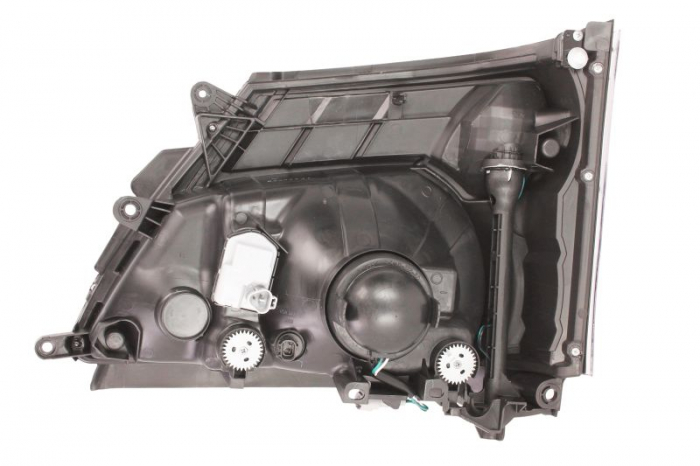 Far fata Dreapta (H4/PY21W/W5W, electric, cu motor, culoare insert: cromat) potrivit TOYOTA DYNA [2]