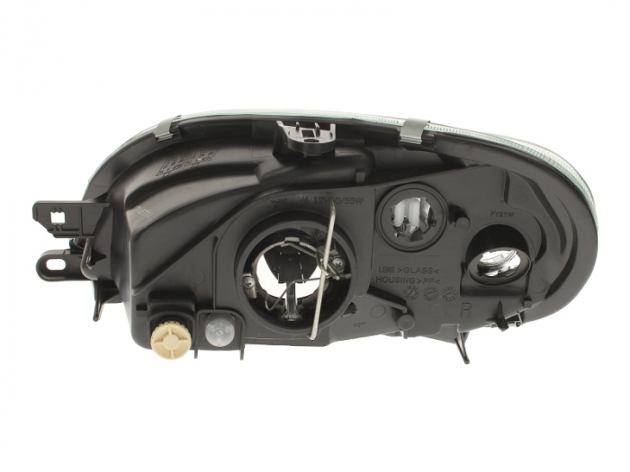 Far fata dreapta (H4/PY21W/W5W, electric, fara motoras) potrivit CITROEN SAXO 01.99-12.03 [2]