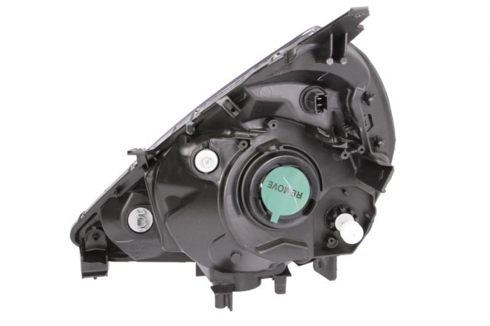 Far fata dreapta (H4/W5W/WY21W, electric, manual, fara motoras, culoare interior: negru, culoare semnalizator: alb) potrivit HONDA JAZZ II -07.08 [2]