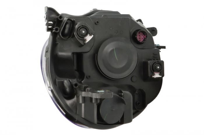 Far fata Dreapta (H7, electric, cu motor, culoare insert: cromat) potrivit FIAT 500L [2]