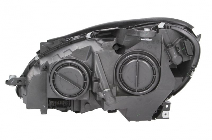 Far fata dreapta potrivit MERCEDES C (C204), C T-MODEL (S204), C (W204) (H7, electric, cu motor, culoare interior: cromat, culoare semnalizator: transparent) [2]