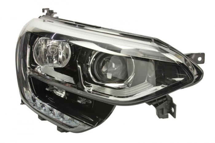 Far fata Dreapta (H7, electric, culoare semnalizator: transparent) potrivit RENAULT MEGANE III, MEGANE IV