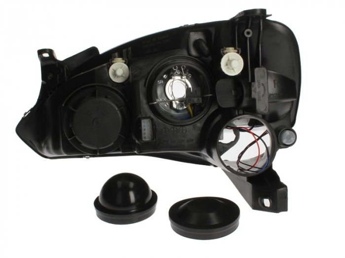 Far fata dreapta (H7, electric, fara motoras, culoare interior: cromat, culoare semnalizator: alb) potrivit OPEL COMBO TOUR, COMBO/MINIVAN, CORSA C, CORSA C/HATCHBACK -12.02 [2]