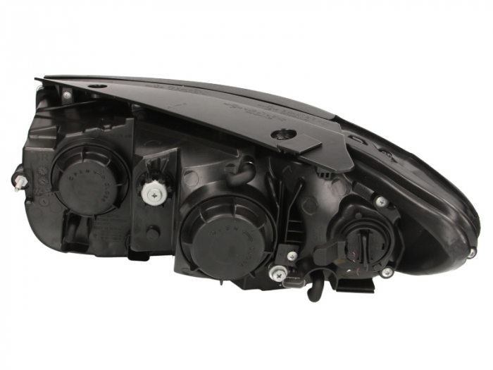 Far fata dreapta (H7, electric, fara motoras, culoare interior: cromat, culoare semnalizator: galben) potrivit HYUNDAI SANTA FÉ II 01.06- [2]