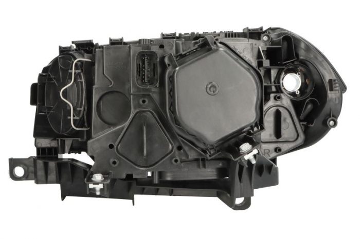 Far fata Dreapta (H7/H7, electric, cu motor, culoare insert: negru, culoare semnalizator: transparent) potrivit BMW X3 (E83) 08.06-11.12 [2]