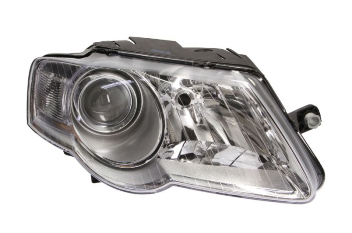 Far fata Dreapta (H7 H7, electric, cu motor, sistem valeo, culoare insert: cromat) potrivit VW PASSAT B6 -11.10