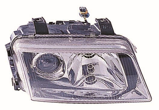 Far fata Dreapta (H7 H7, electric, fara motoras, culoare insert: cromat) potrivit AUDI A4 B5