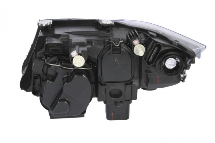 Far fata Dreapta (H7/H7, electric, fara motoras, culoare insert: negru) potrivit BMW 3 (E90), 3 (E91) [2]