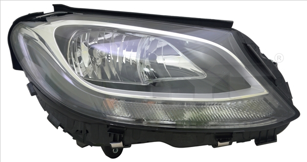 Far fata Dreapta potrivit MERCEDES C (A205), C (C205), C T-MODEL (S205), C (W205) (H7/H7/LED, electric, cu motor, culoare interior: negru) [3]