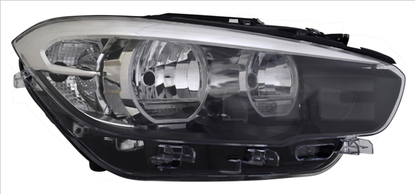 Far fata Dreapta (H7 H7 LED, electric, cu motor) potrivit BMW 1 (F20), 1 (F21) 03.15-