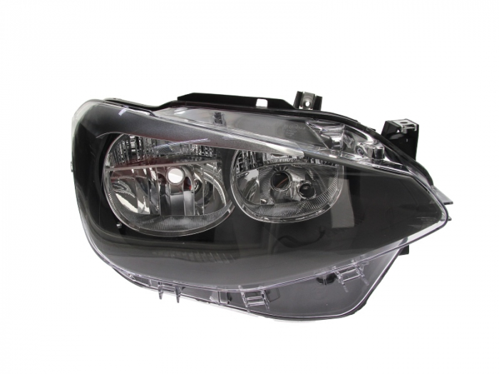 Far fata Dreapta (H7 H7 W21W, electric, cu motor, culoare insert: argintiu, culoare semnalizator: argintiu) potrivit BMW 1 (F20), 1 (F21)