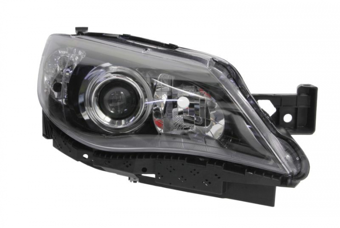 Far fata Dreapta (H7 HB3, electric, cu motor, culoare insertie: negru) potrivit SUBARU IMPREZA 01.08-12.12