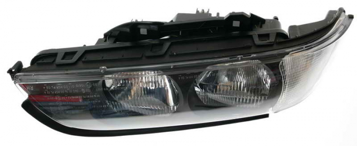 Far fata dreapta potrivit BMW 5 (E39) (H7/HB3, electric, cu motor, culoare interior: negru) [2]