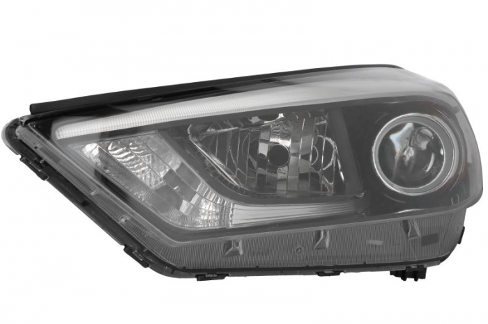 Far fata Dreapta (H7 LED PY21W, cu motor) potrivit HYUNDAI TUCSON, TUCSON SUV