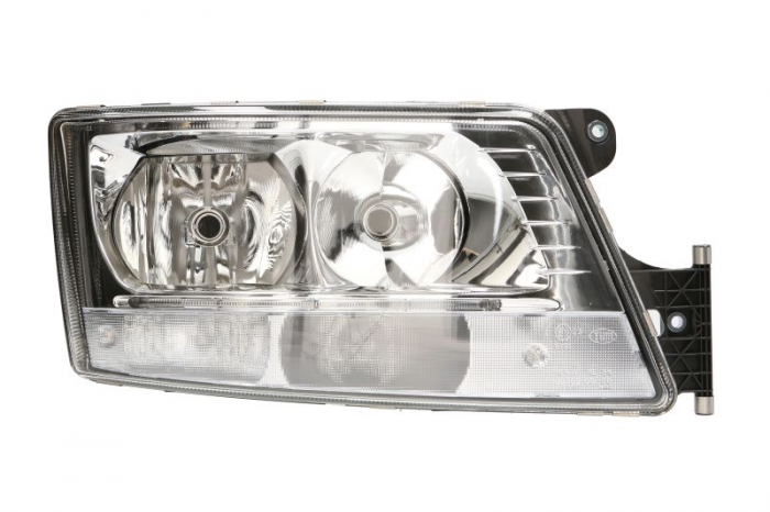 Far fata Dreapta (H7 LED PY21W, electric, cu motor) potrivit MAN TGS I, TGX I 06.06-09.21