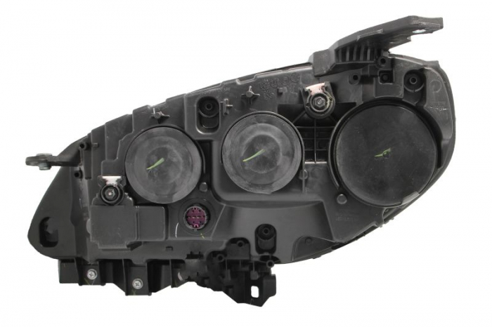 Far fata Dreapta (H7/W21W/WY21W, electric, cu motor, culoare insert: cromat) potrivit FIAT DOBLO CARGO [2]