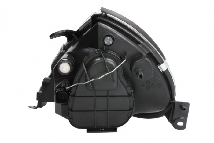 Far fata dreapta (halogen, H1/H7, electric, fara motoras, culoare interior: argintiu, culoare semnalizator: galben) potrivit FORD KA, STREET KA 01.96-12.08 [2]