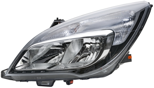 Far fata Dreapta potrivit OPEL MERIVA B (halogen, H1/H7/PY21W/W21/WY21W, electric, bec) [3]