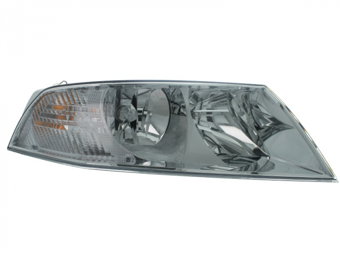 Far fata Dreapta (halogen, H1 H7 PY21W W5W, electric, cu motor, bec) potrivit SKODA OCTAVIA II
