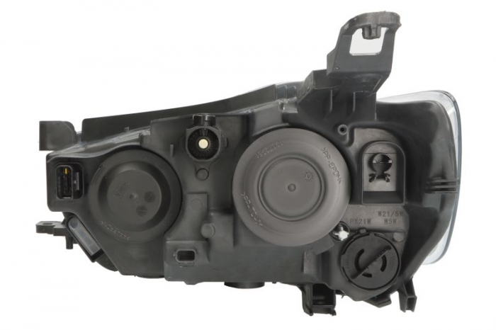 Far fata Dreapta (halogen, H1/H7/W5W, mecanic, cu motor, culoare semnalizator: transparent) potrivit CITROEN C-ELYSEE [2]