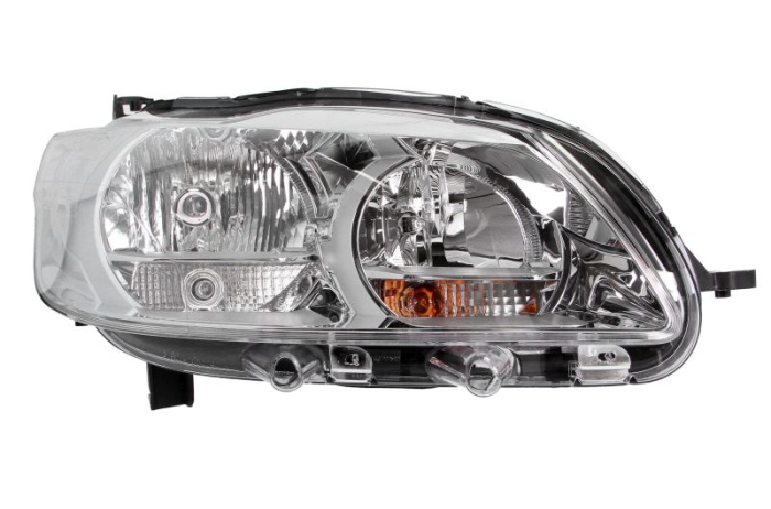 Far fata Dreapta (halogen, H1 H7 W5W, mecanic, cu motor, culoare semnalizator: transparent) potrivit PEUGEOT 301 -11.16