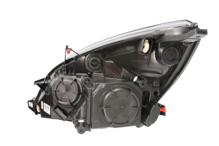 Far fata Dreapta (halogen, H1/H7/WY21W, bec, culoare insert: cromat, culoare semnalizator: transparent) potrivit OPEL MERIVA B [2]
