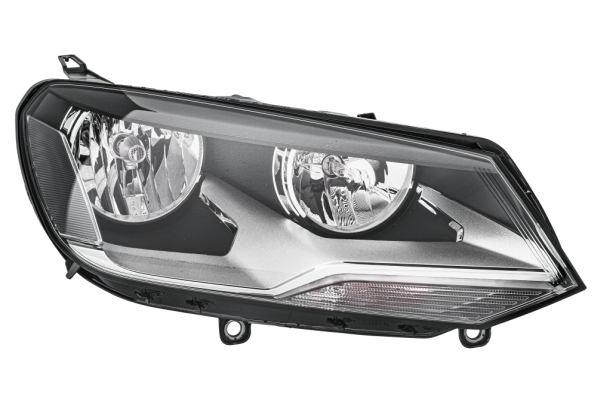 Far fata Dreapta (halogen, H15 H7 H7 W5W WY21W, electric, cu motor, bec, culoare insert: cromat) potrivit VW TOUAREG