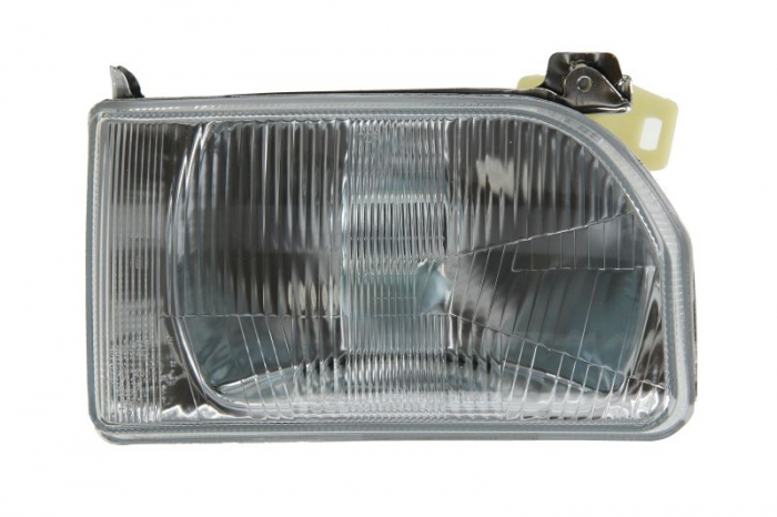 Far fata Dreapta (halogen, H4, manual, fara motoras, culoare insert: cromat) potrivit FORD ECOSPORT, ESCORT III EXPRESS, ESCORT IV, ESCORT IV EXPRESS, ORION II