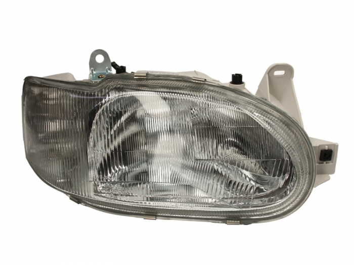 Far fata dreapta (halogen, H4 PY21W W5W, electric, manual, fara motoras, culoare interior: alb, culoare semnalizator: transparent) potrivit FORD ESCORT CLASSIC, ESCORT VI -07.00