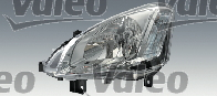Far fata Stanga potrivit CITROEN BERLINGO, BERLINGO MULTISPACE, BERLINGO/MINIVAN; PEUGEOT PARTNER, PARTNER TEPEE (halogen, H4/W5W, electric, cu motor, culoare semnalizator: transparent) [3]