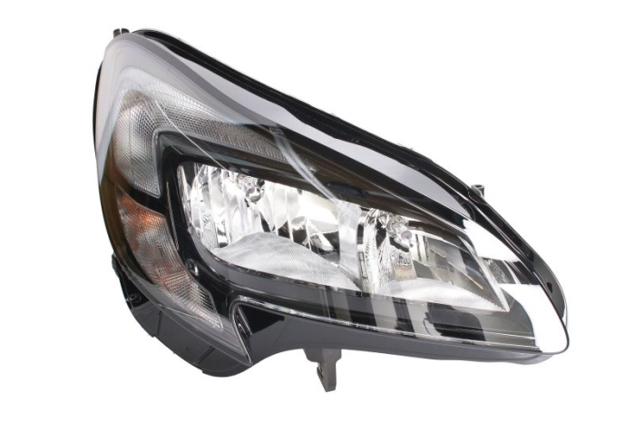 Far fata Dreapta (halogen, H7 H7 PSY24W W21, electric, cu motor, bec) potrivit OPEL CORSA E, CORSA E HATCHBACK 09.14-