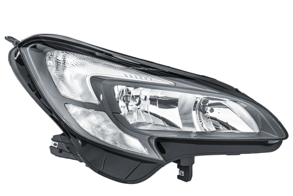 Far fata Dreapta (halogen, H7/H7/PSY24W/W21, electric, cu motor, bec) potrivit OPEL CORSA E, CORSA E/HATCHBACK 09.14- [3]