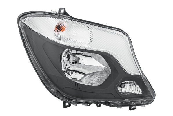 Far fata Dreapta (halogen, H7 H7 PY21W W21W W5W, cu motor, bec) potrivit MERCEDES SPRINTER 3,5-T (B906), SPRINTER 3-T (B906), SPRINTER 3-T (B910), SPRINTER 4,6-T (B906) 10.13-06.18