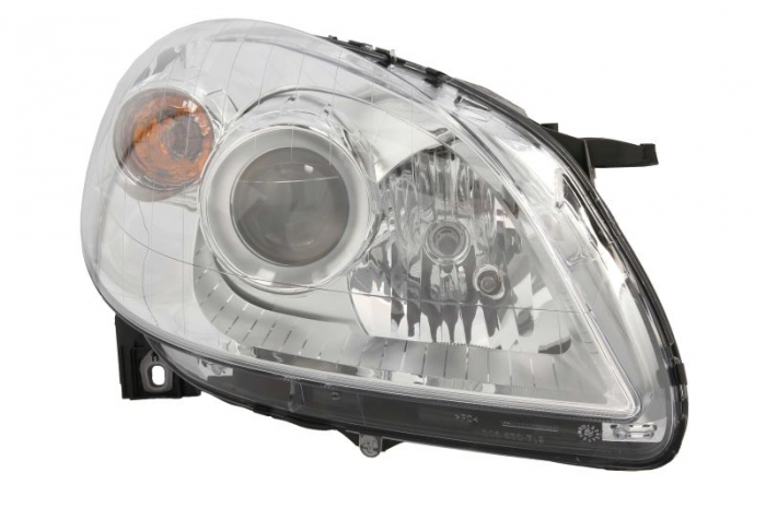 Far fata Dreapta (halogen, H7 H7 W5W, electric, cu motor, culoare insert: cromat) potrivit MERCEDES B SPORTS TOURER (W245)