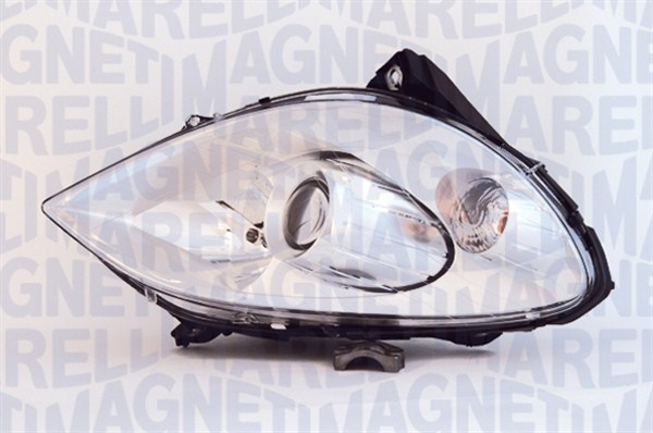 Far fata Dreapta (halogen, H7/H7/W5W, electric, cu motor, culoare insert: cromat) potrivit MERCEDES B SPORTS TOURER (W245) [3]