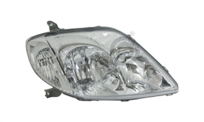 Far fata Dreapta (halogen, H7 HB3, electric, culoare insert: cromat) potrivit TOYOTA COROLLA -12.07